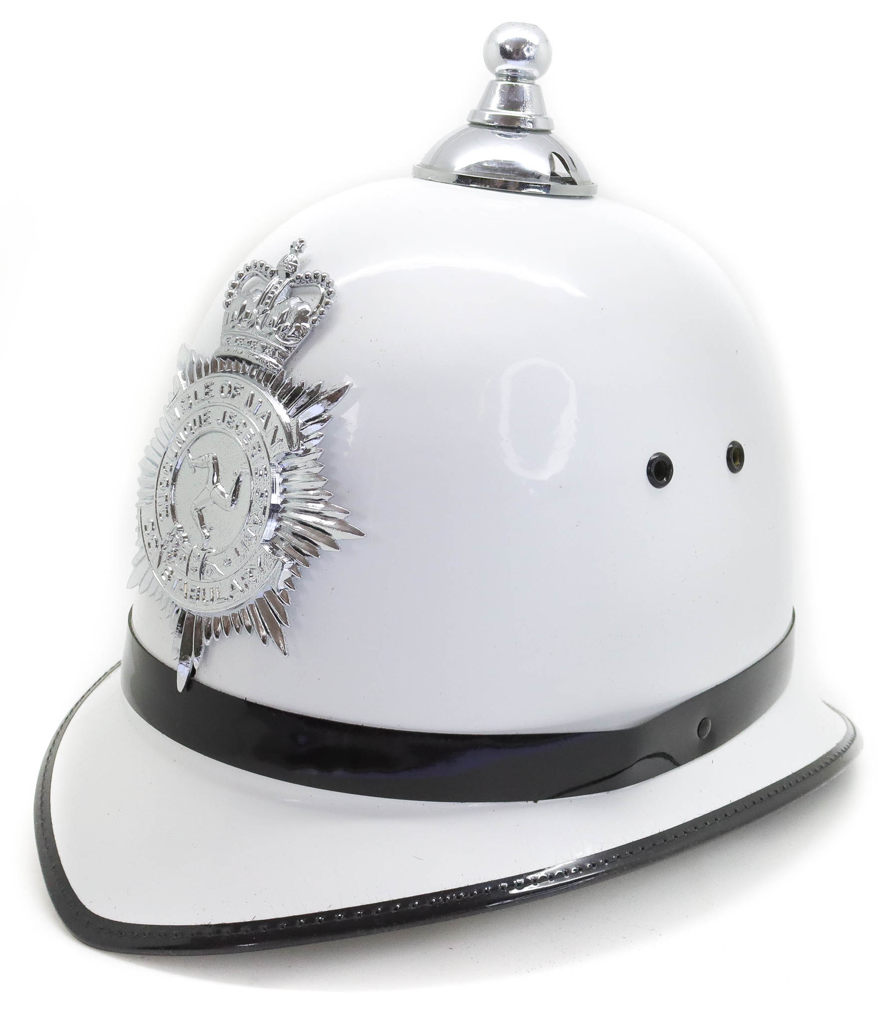 Isle of Man Constabulary White Summer Ball Top Helmet 