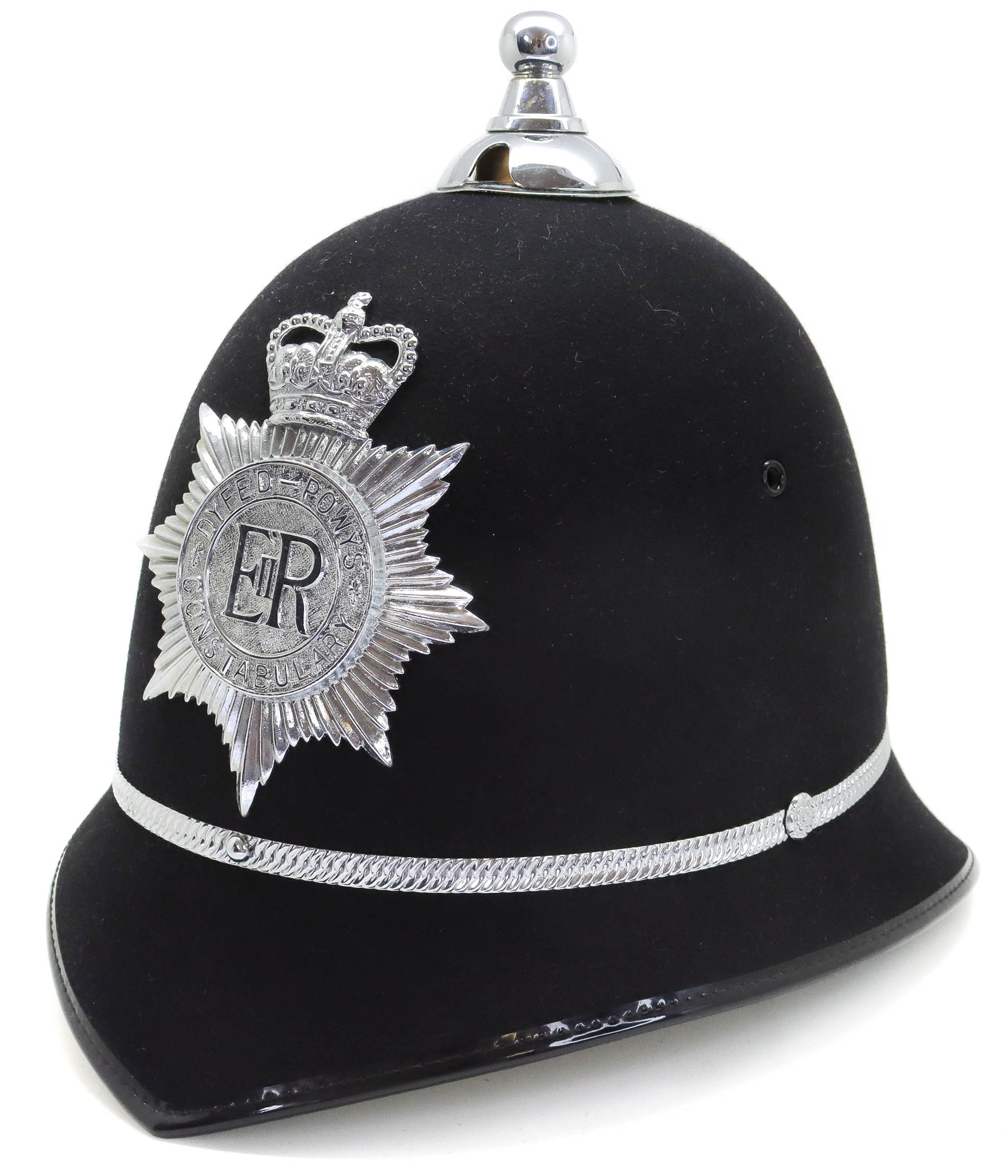 Dyfed-Powys Constabulary Ball Top Helmet 