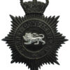 Surrey Constabulary Night Helmet Plate - Queen's Crown