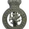 Somersetshire Constabulary Cap Badge - King's Crown