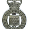 Cornwall Constabulary Cap Badge - Queen's Crown