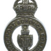 Stockport Borough Police Cap Badge - King's Crown