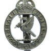 Liverpool City Police Chrome Cap Badge - King's Crown