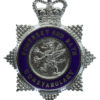 Somerset and Bath Constabulary Senior Officer's Enamelled Cap Badge - Queen's Crown