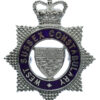 West Sussex Constabulary Senior Officer's Enamelled Cap Badge - Queen's Crown