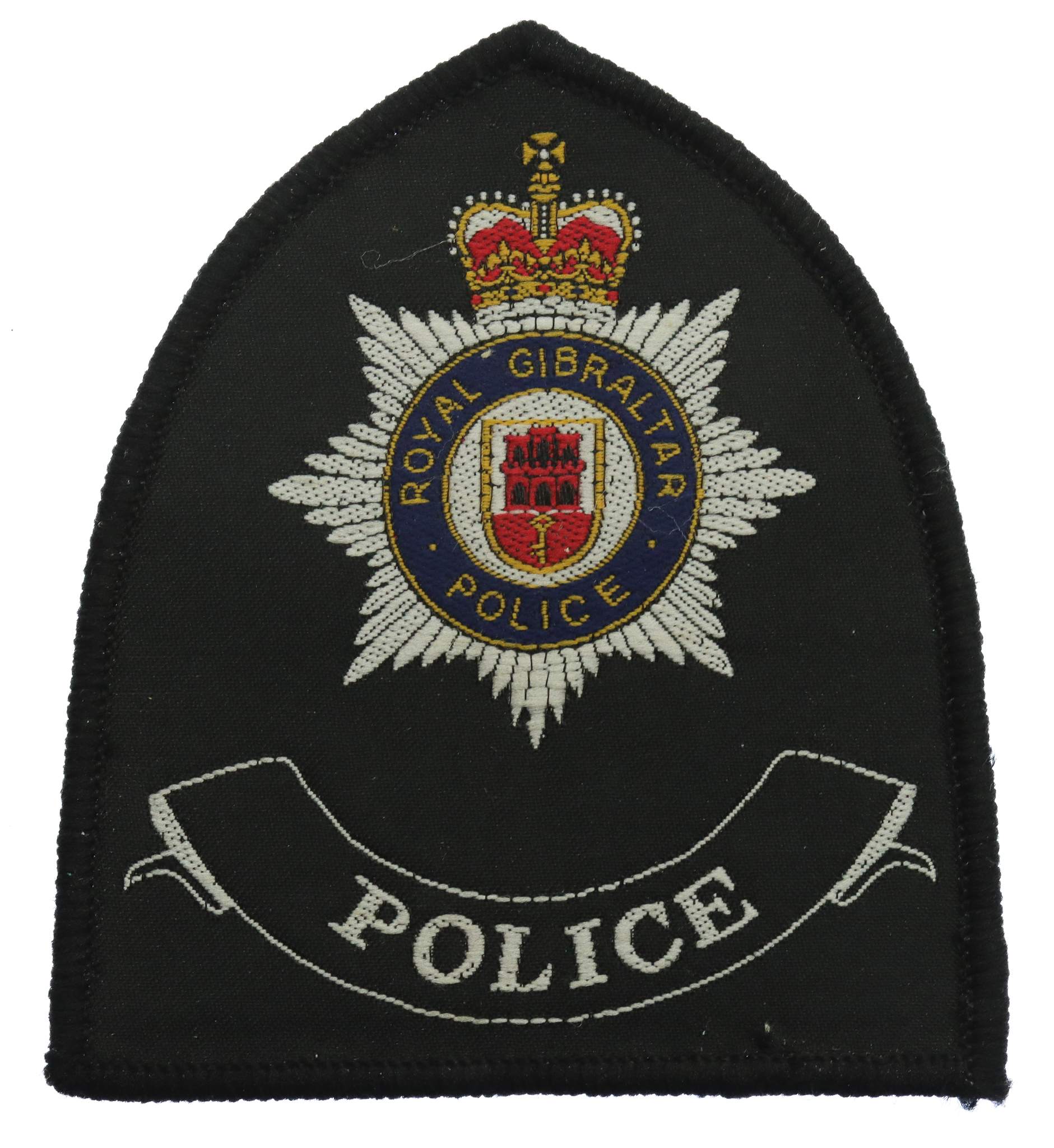 Royal Gibraltar Police Cloth Patch Badge