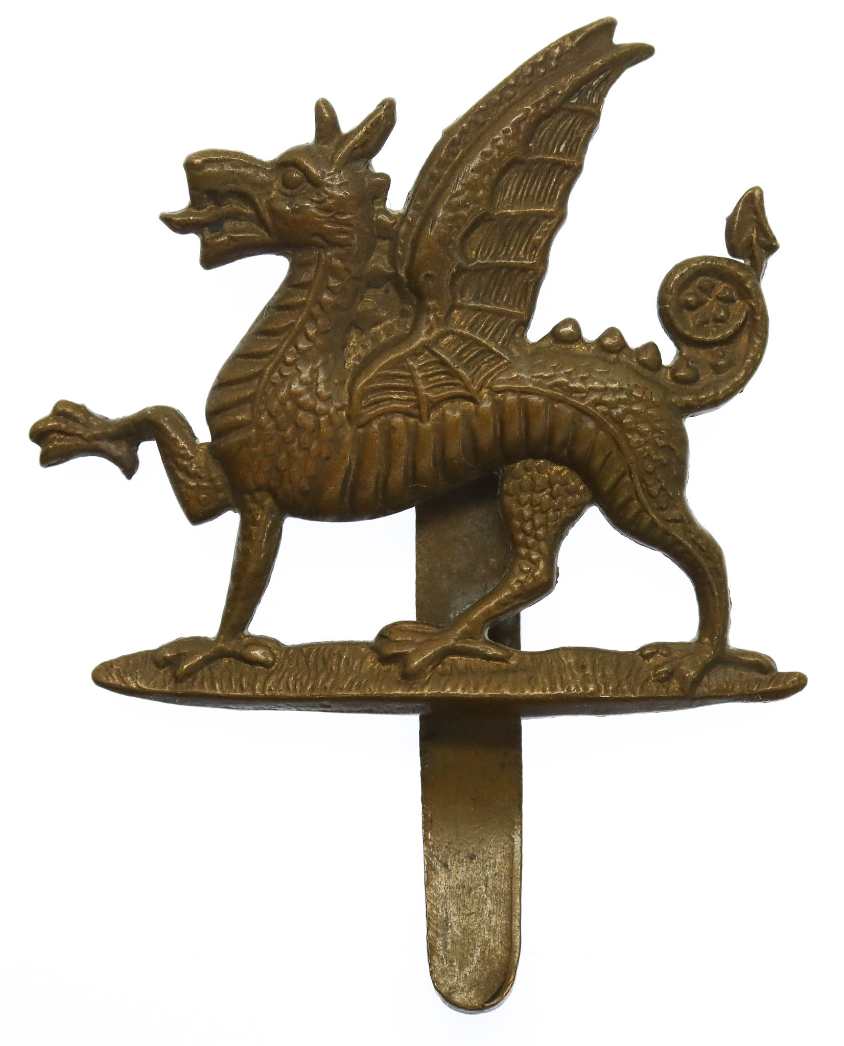 1st Bn. Monmouthshire Regiment Cap Badge