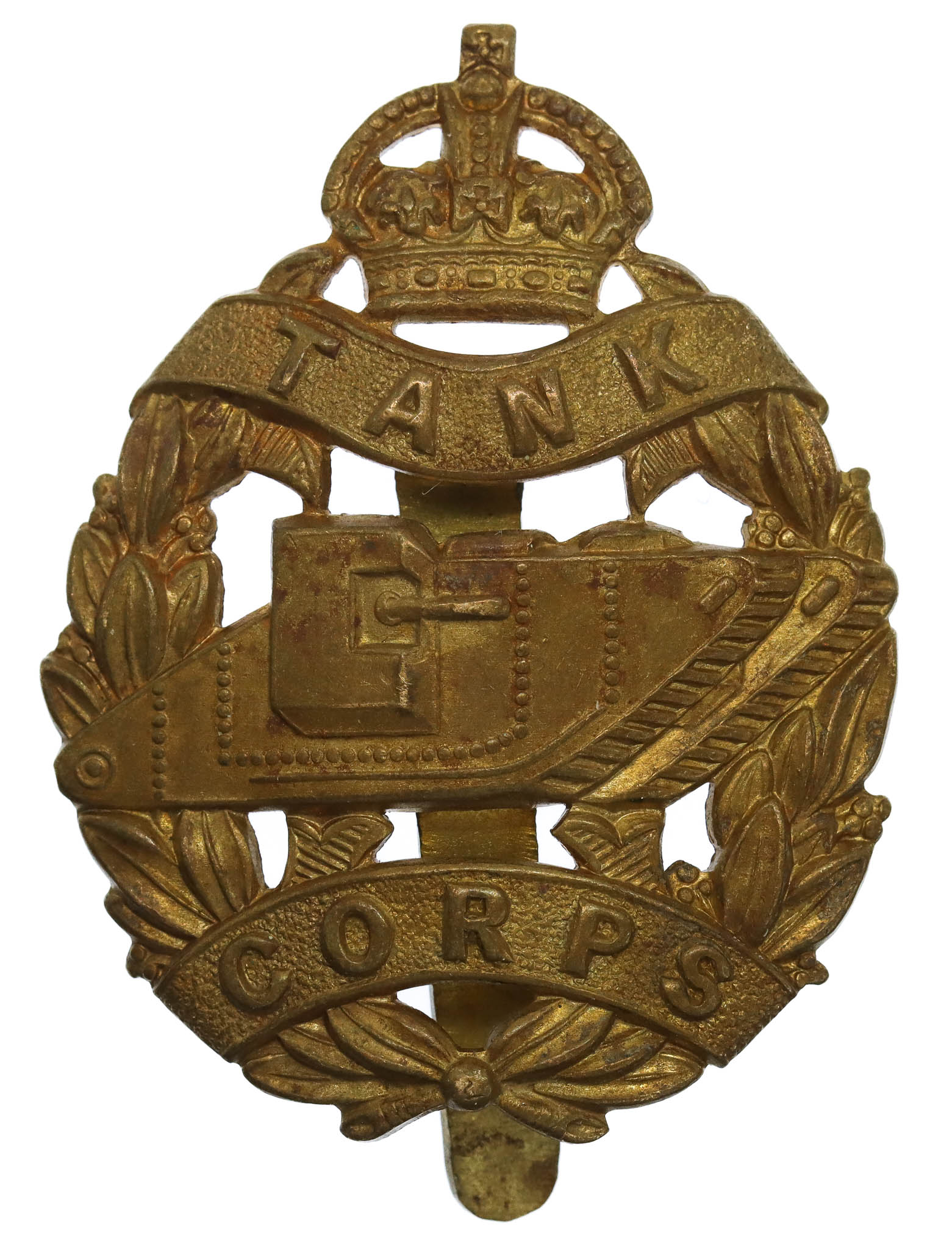 WW1 Tank Corps Cap Badge