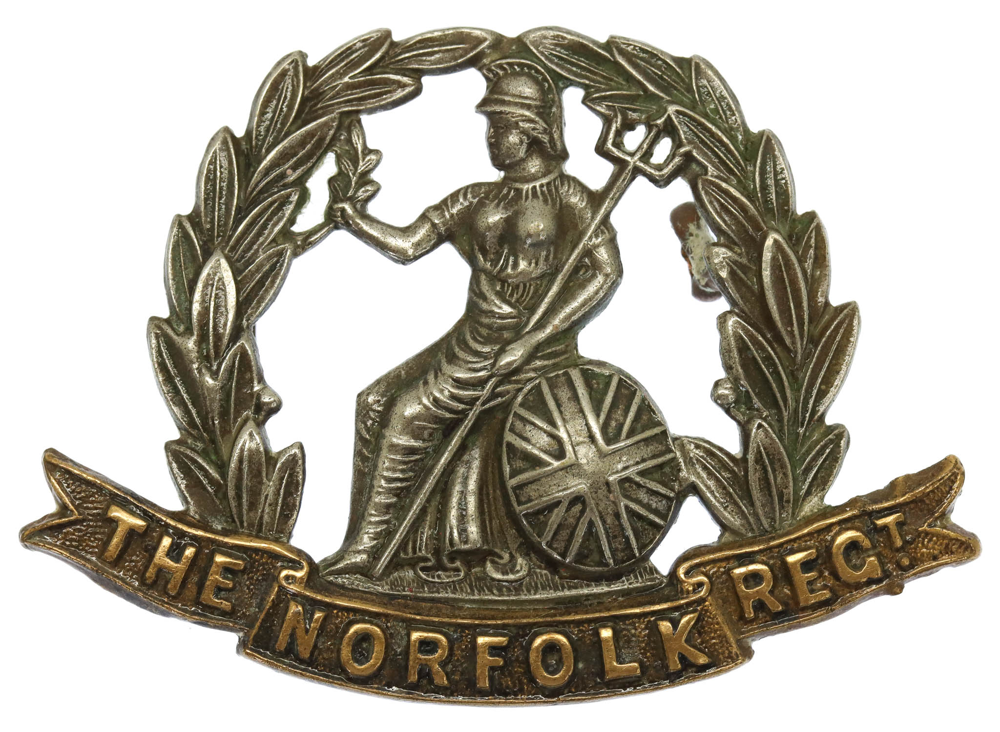 Victorian/Edwardian Norfolk Regiment Cap Badge