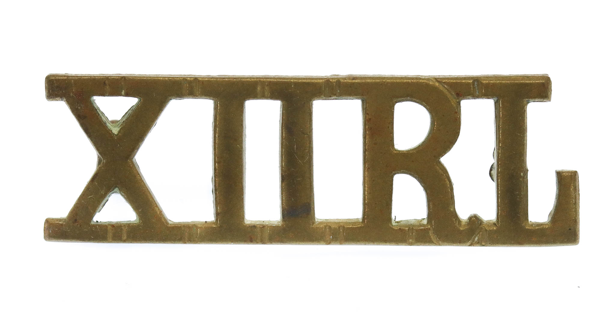 12th Royal Lancers (XIIRL) Shoulder Title