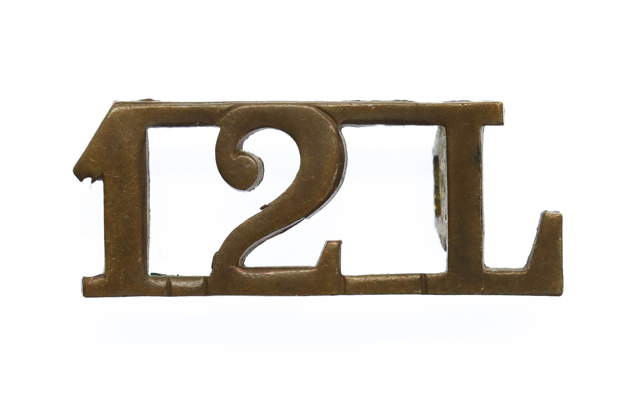 12th Lancers (12L) Shoulder Title