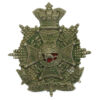 Victorian Border Regiment Forage Cap Badge