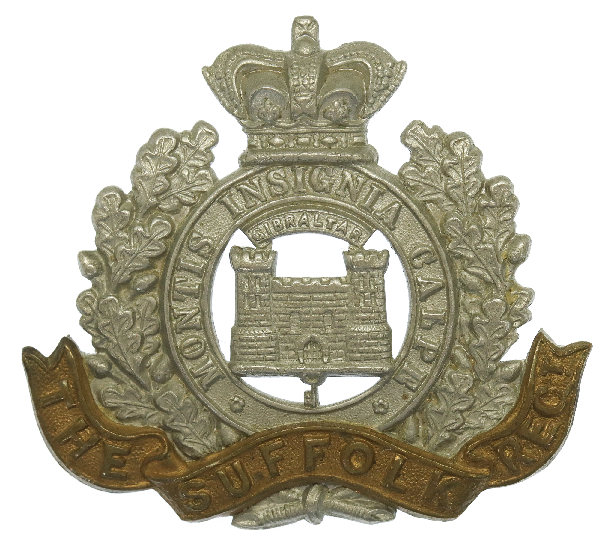 Victorian Suffolk Regiment Cap Badge