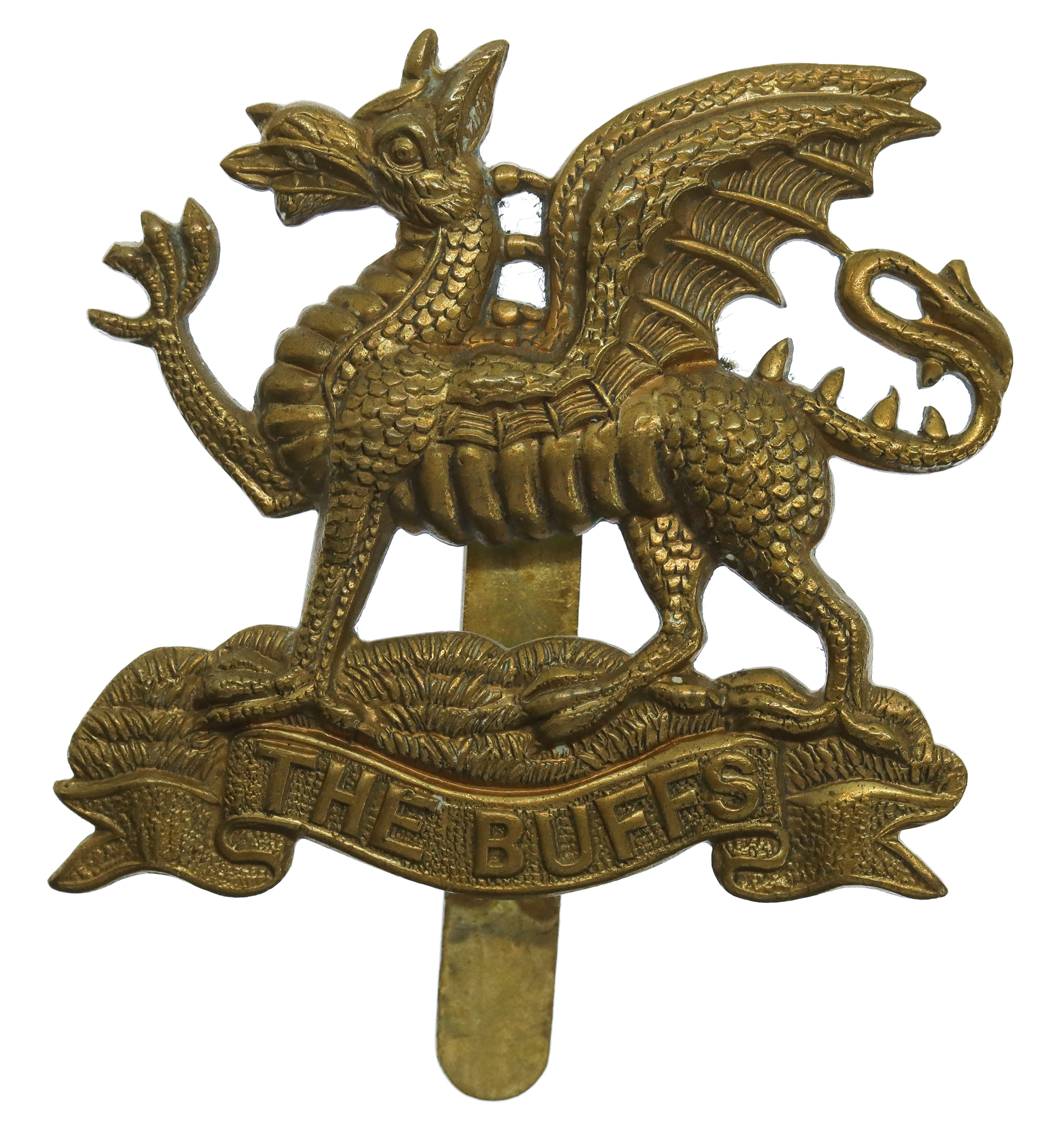 East Kent Regiment (The Buffs) Cap Badge