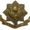 Cheshire Regiment WW1 All Brass Economy Cap Badge