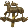 The Queen's (Royal West Surrey) Regiment WW1 All Brass Economy Cap Badge