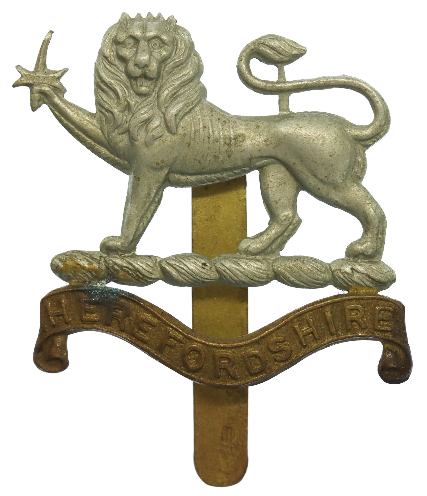 Herefordshire Regiment Cap Badge