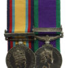Gulf Medal (Clasp - 16 Jan to 28 Feb 1991) & Campaign Srvice Medal (Clasp - Northern Ireland) Medal Pair - Gdsm. J.R. Macleod, Grenadier Guards