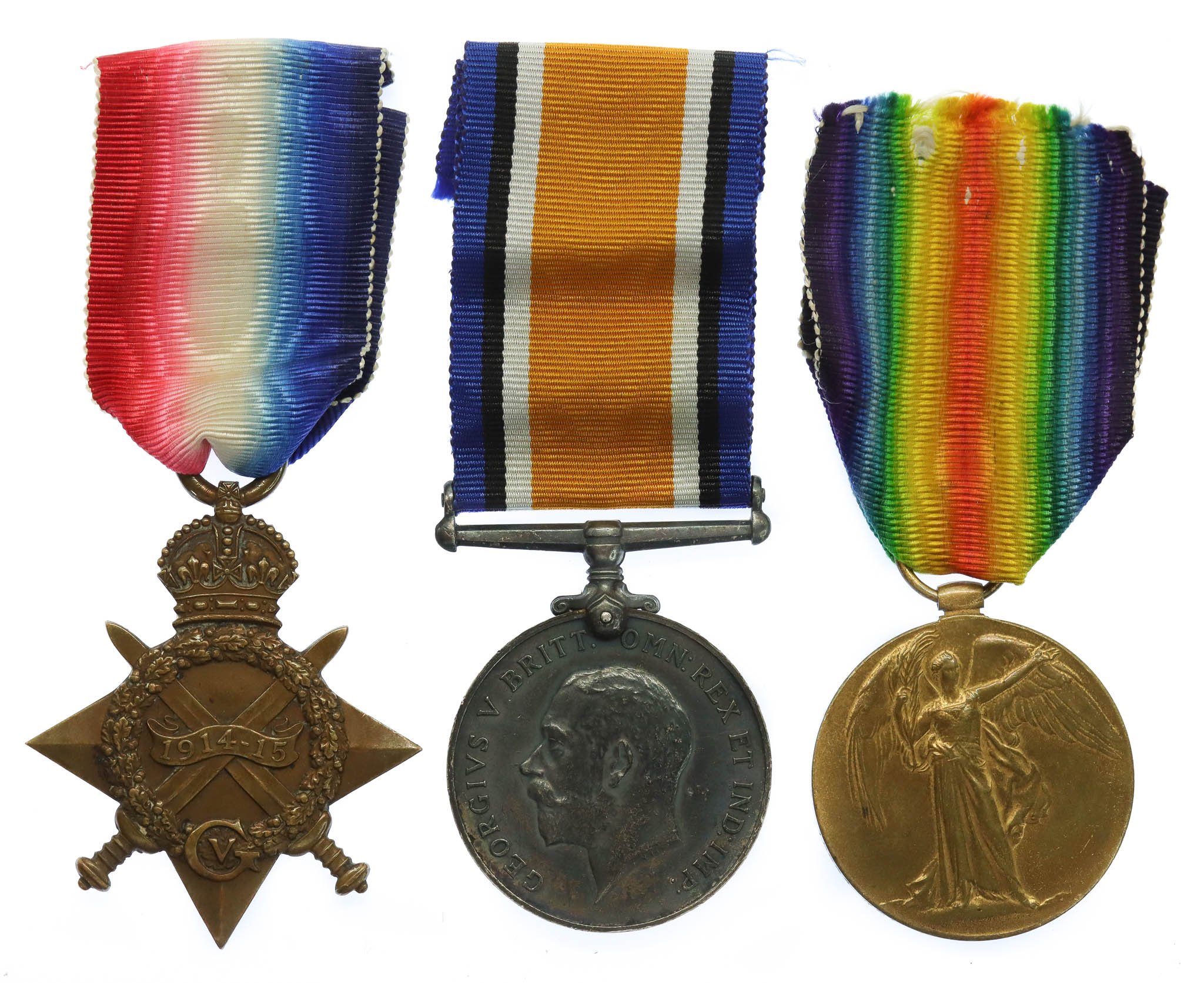 WW1 1914-15 Star Medal Trio - Cpl. H. Blunt, Royal Berkshire Regiment