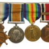 WW1 1914-15 Star Medal Trio & George V Special Constabulary Long Service Medal with Long Service 1939 Bar - Cpl. G.W. Andrews, Ox & Bucks Light Infantry