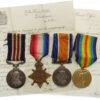 WW1 Military Medal, 1914-15 Star, British War & Victory Medal Group of Four - Cpl. H. Fawcett, 456th Field Coy. Royal Engineers - K.I.A. 25/4/18