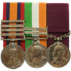 QSA (4 Clasps - Relief of Kimberley, Paardeberg, Driefontein, Transvaal), KSA (2 Clasps - South Africa 1901, South Africa 1902) and Edward VII LS&GC medal Group of Three - Dvr. J. Houseman, Royal Horse Artillery and Royal Field Artillery