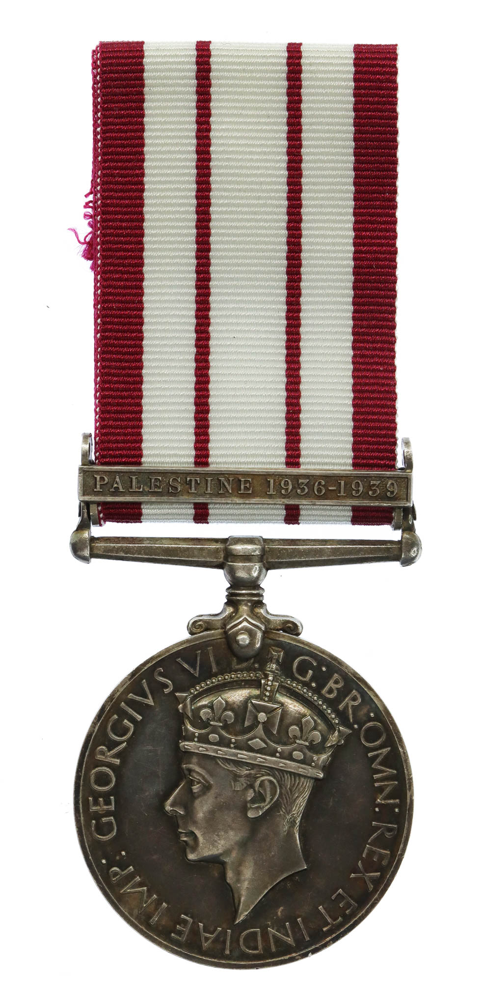 Naval General Service Medal (Clasp - Palestine 1936-1939) - Ord. Smn. S.J.P. Hounsell, Royal Navy