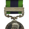 1908 India General Service Medal (Clasp - Malabar 1921-22) - Inspr. G.R. Glover, Calicut Railway Police