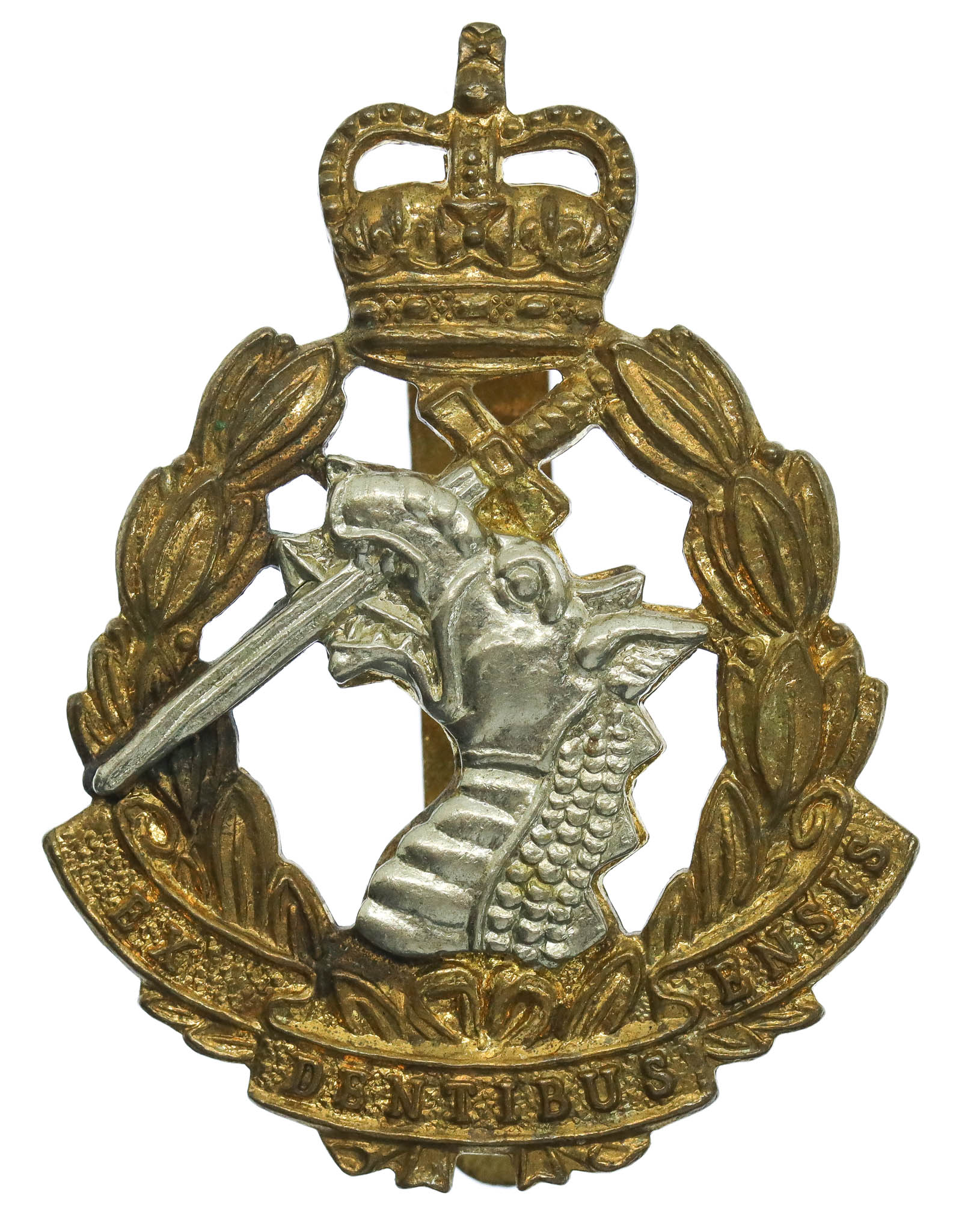 Royal Army Dental Corps (R.A.D.C.) Cap Badge - Queen's Crown