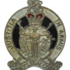 Army Legal Corps Cap Badge - Queen's Crown