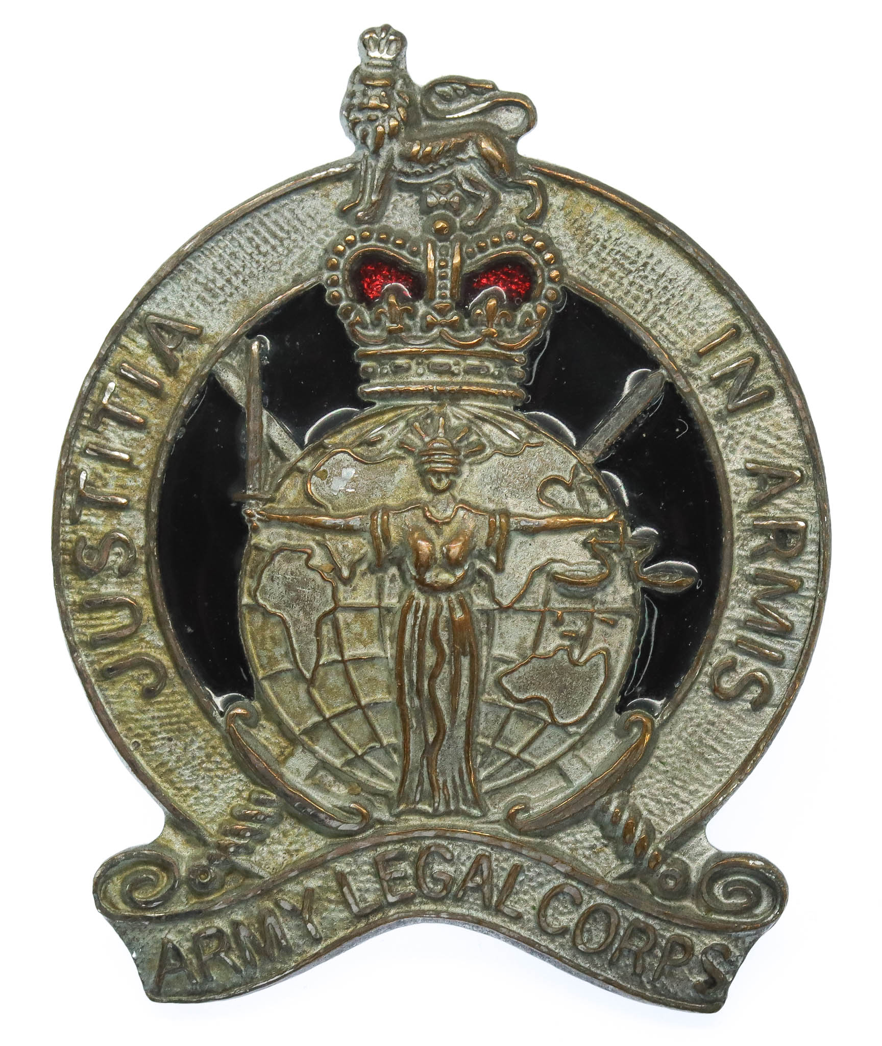 Army Legal Corps Cap Badge - Queen's Crown