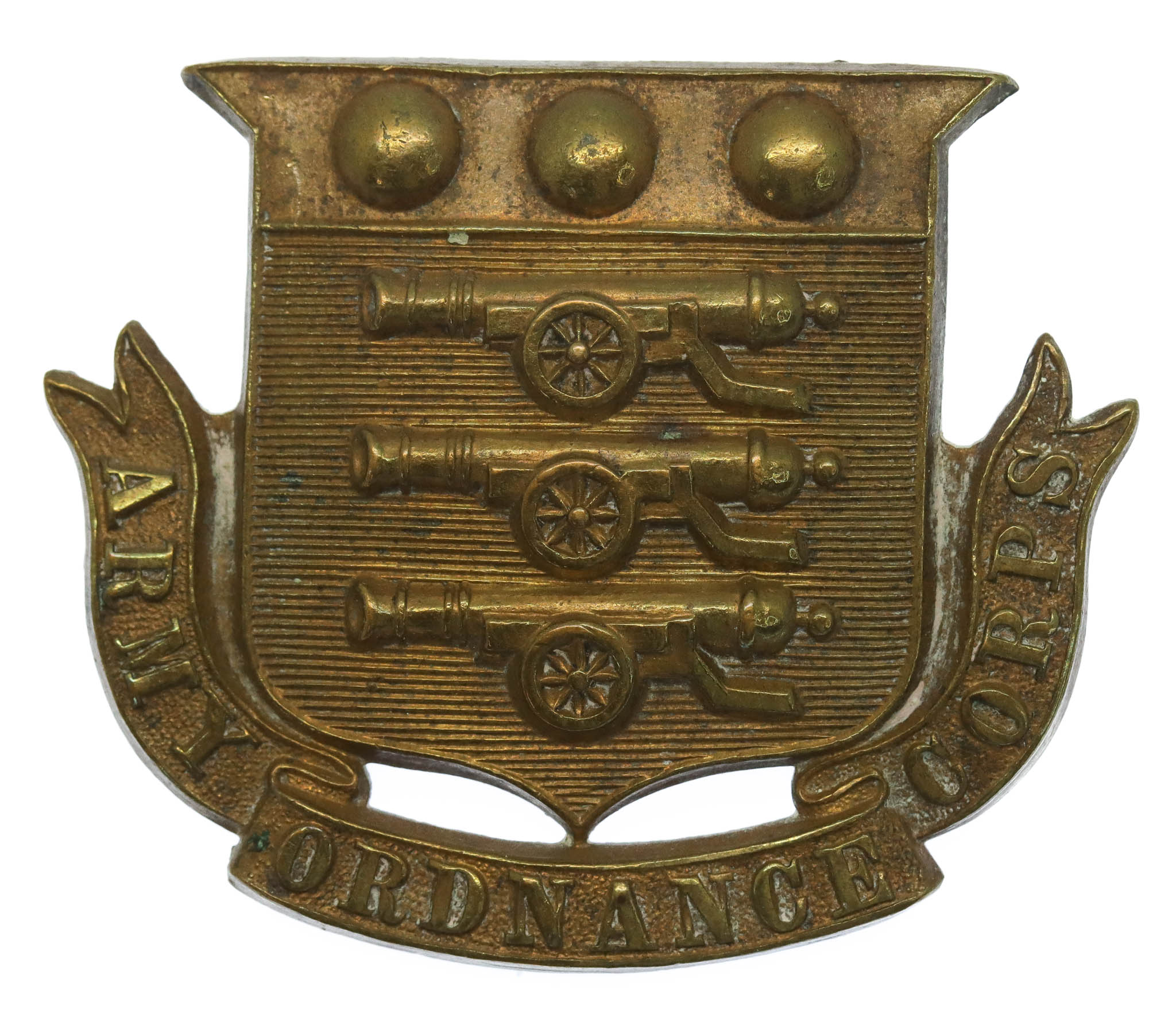 Victorian Army Ordnance Corps Cap Badge