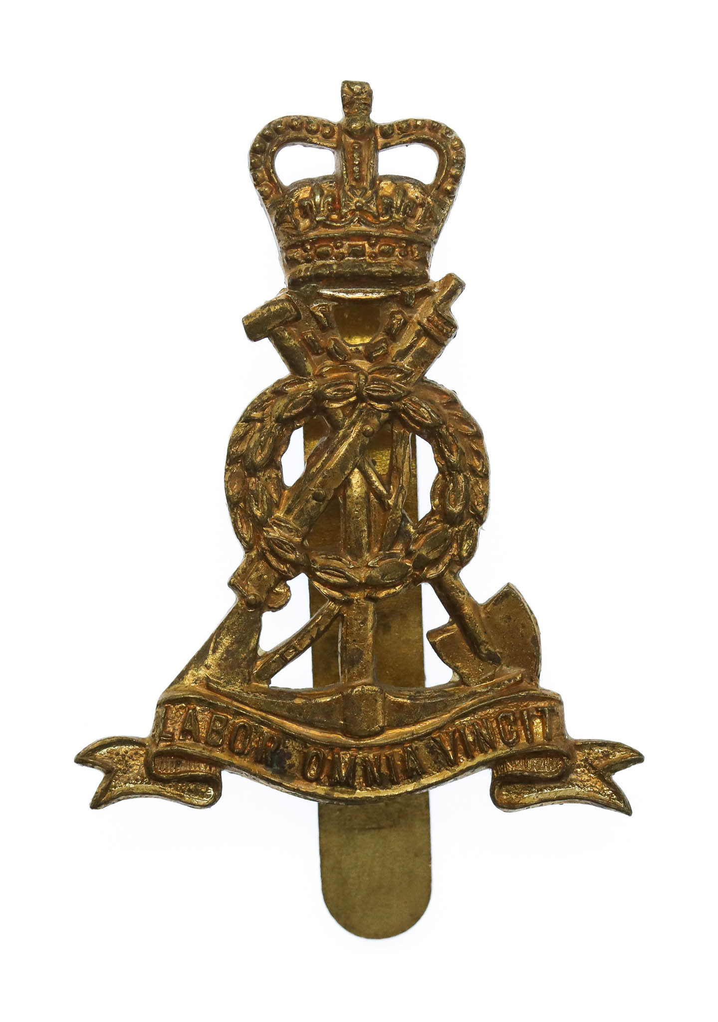 Pioneer Corps Beret Badge - Queen's Crown