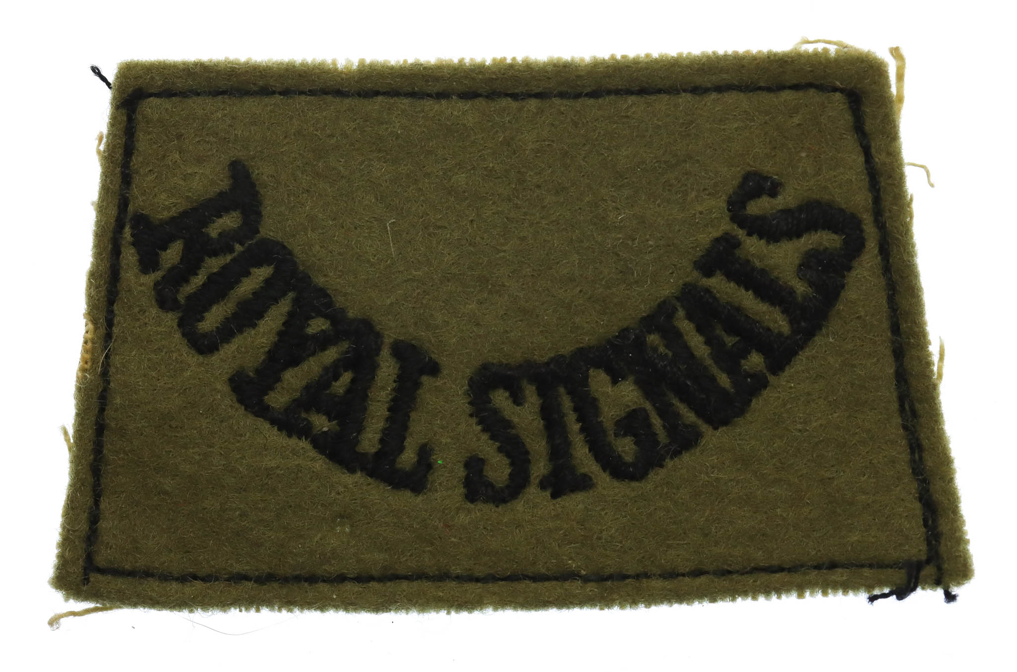 Royal Signals (ROYAL SIGNALS) Cloth Slip On Shoulder Title