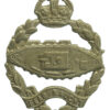 Royal Tank Regiment Cap Badge - King's Crown