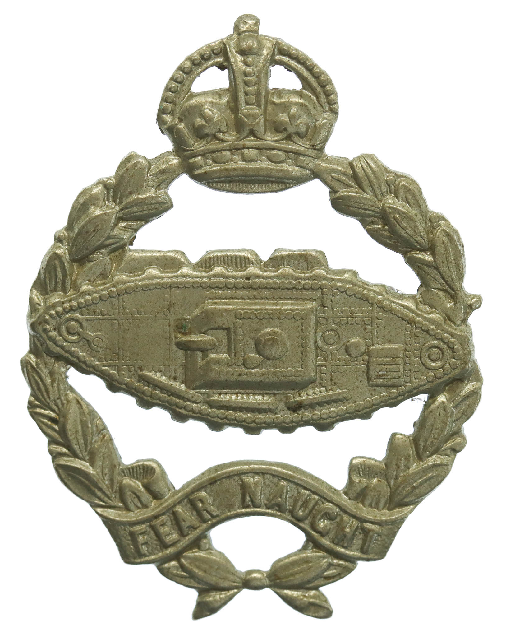 Royal Tank Regiment Cap Badge - King's Crown