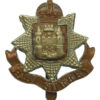 East Surrey Regiment Cap Badge - King's Crown