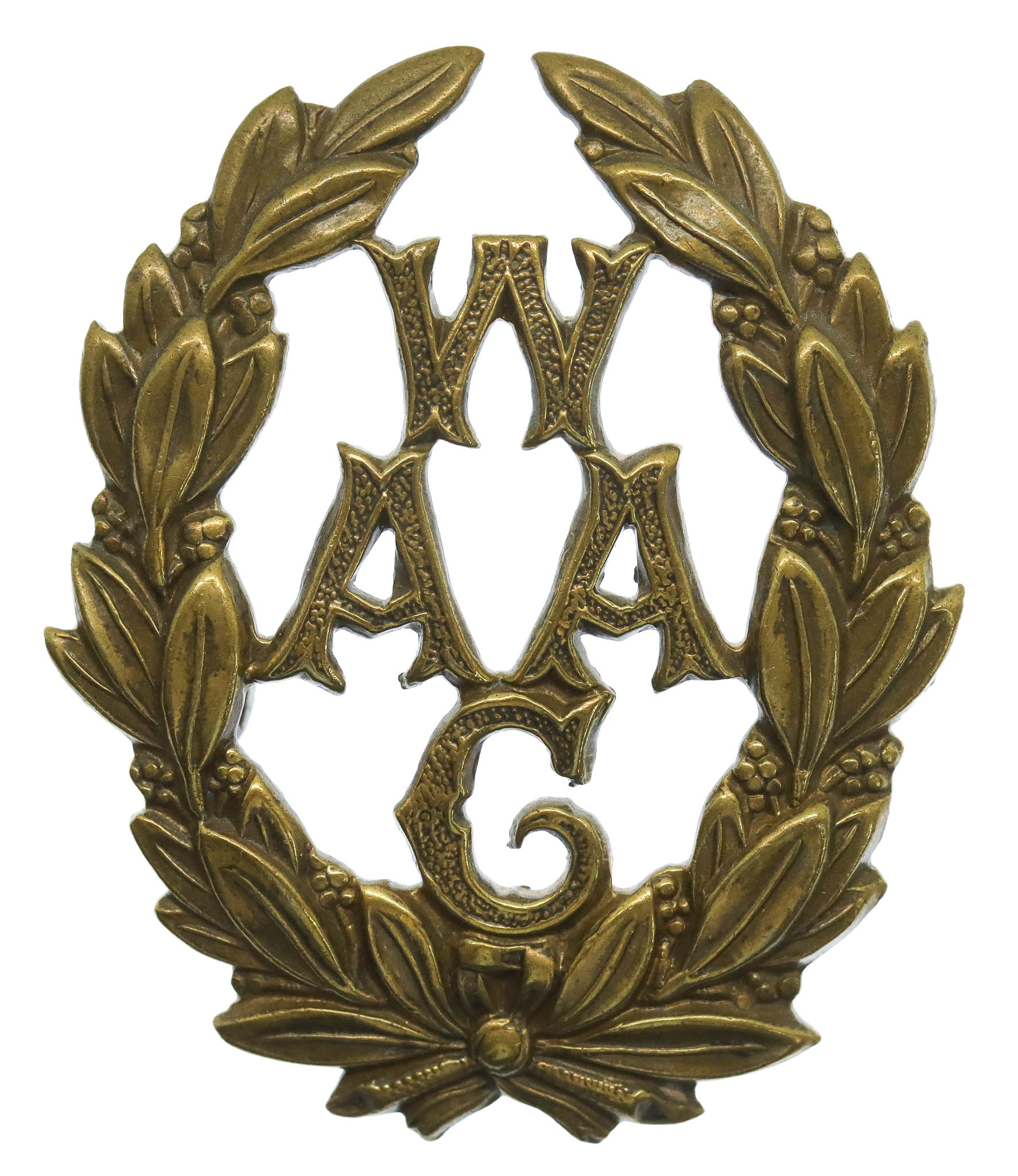 Women's Army Auxiliary Corps (W.A.A.C.) Cap Badge