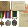 WW2 Japanese Prisoner of War Territorial Efficiency Medal Group of Four - Lieut. R. Smith, Royal Army Ordnance Corps