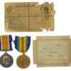 WW1 Prisoner of War British War & Victory Medal Pair - Pte. H. Thompson, Lincolnshire Regiment