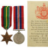 WW2 Japanese Prisoner of War Casualty Medal Group of Three - Pte. R. McGhee, 2nd Bn. Argyll & Sutherland Highlanders