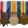 WW1 1915-15 Star Medal Trio - Pte. C. Quaile, 18th (3rd City Pals) Bn. Manchester Regiment - Wounded