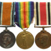 WW1 British War Medal, Victory Medal and George V Special Constabulary Long Service Medal Group of Three - Gnr. A.E. Dinham, Royal Artillery