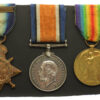 WW1 1914 Mons Star and Bar Medal Trio - Cpl. W. Arthur, 19th Hussars