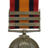 Queen's South Africa Medal (3 Clasps - Cape Colony, Orange Free State, Transvaal) - Pte. W. Summers. Grenadier Guards