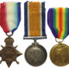 WW1 1914-15 Star Medal Trio - Cpl. J. McGillivray, 9th Bn. Argyll & Sutherland Highlanders