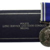 Elizabeth II Police Exemplary Long Service & Good Conduct Medal - Constable George E. Foughey
