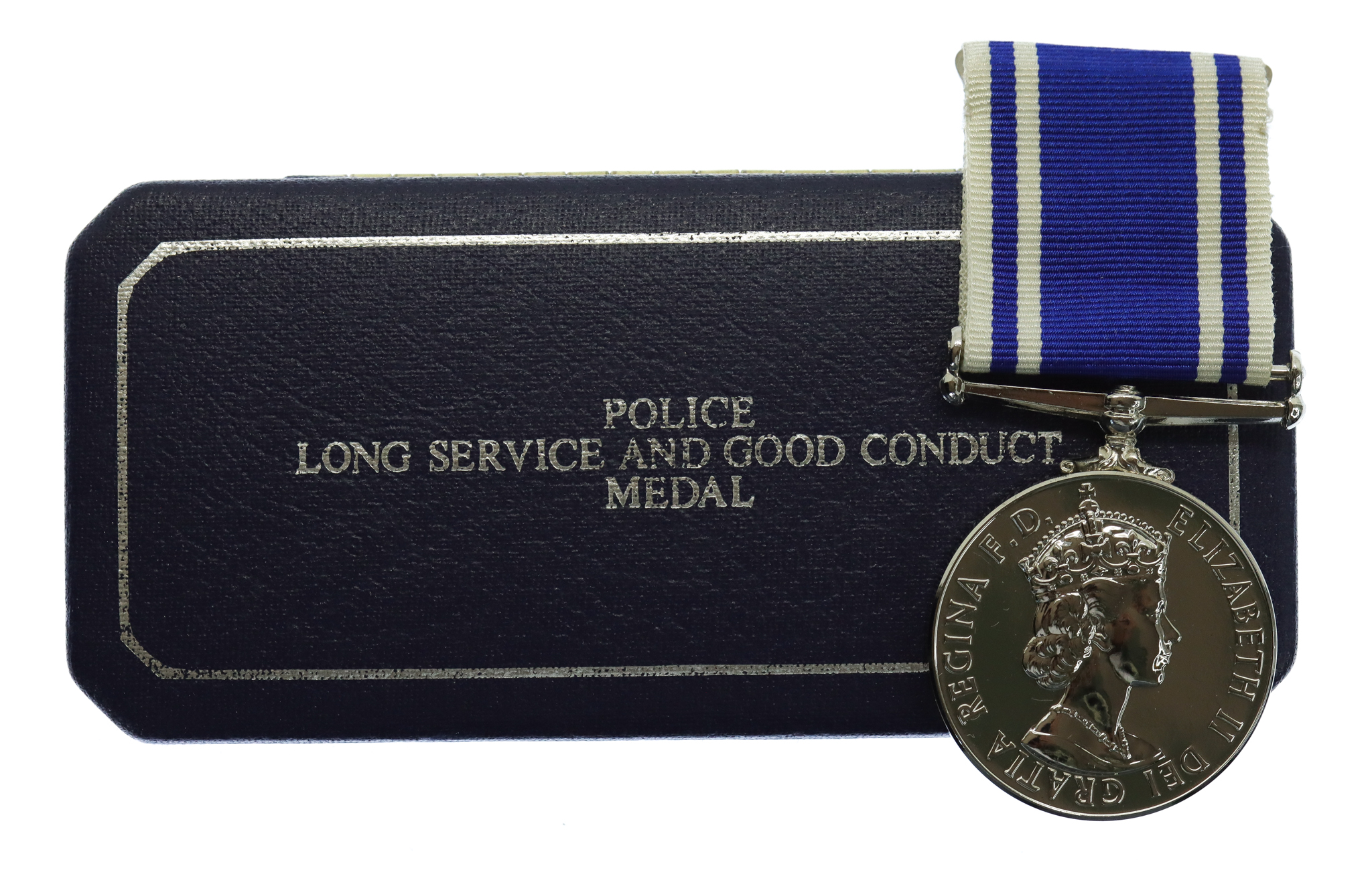 Elizabeth II Police Exemplary Long Service & Good Conduct Medal - Constable George E. Foughey