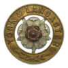 York & Lancaster Regiment Helmet Plate Centre