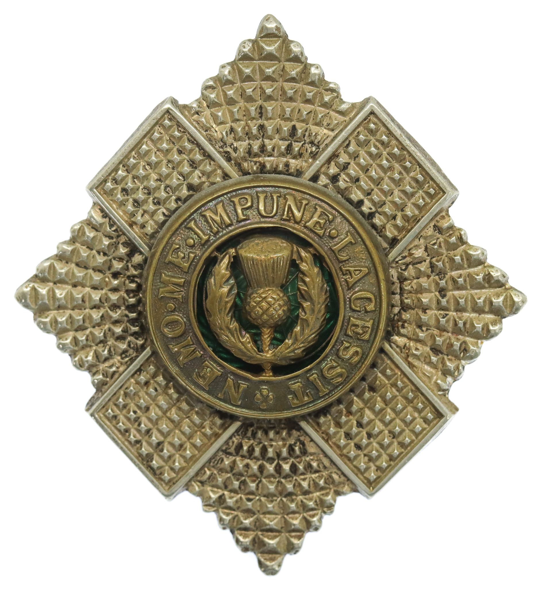 Royal Scots Officer's Cap Badge